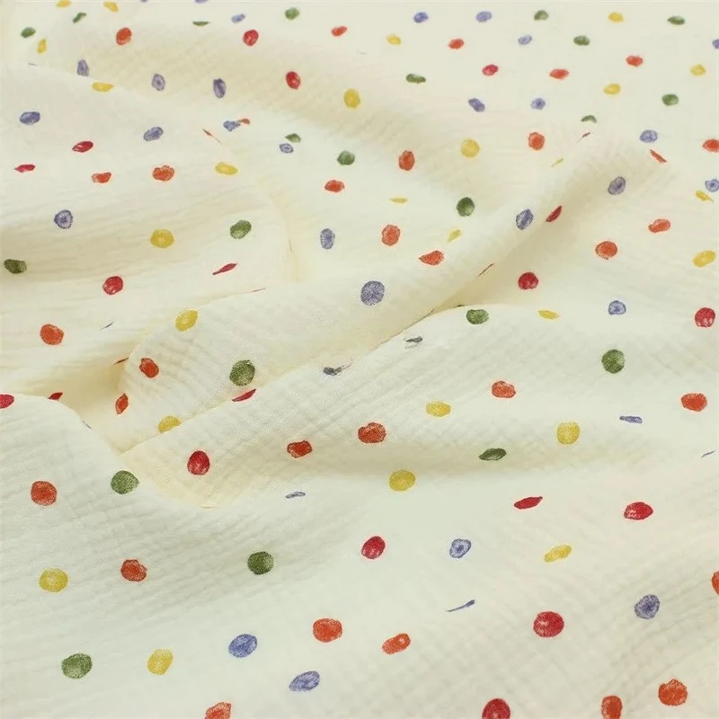Baby Clothing Sewing - Tissu double gaze polyvalent 135x50cm, motif