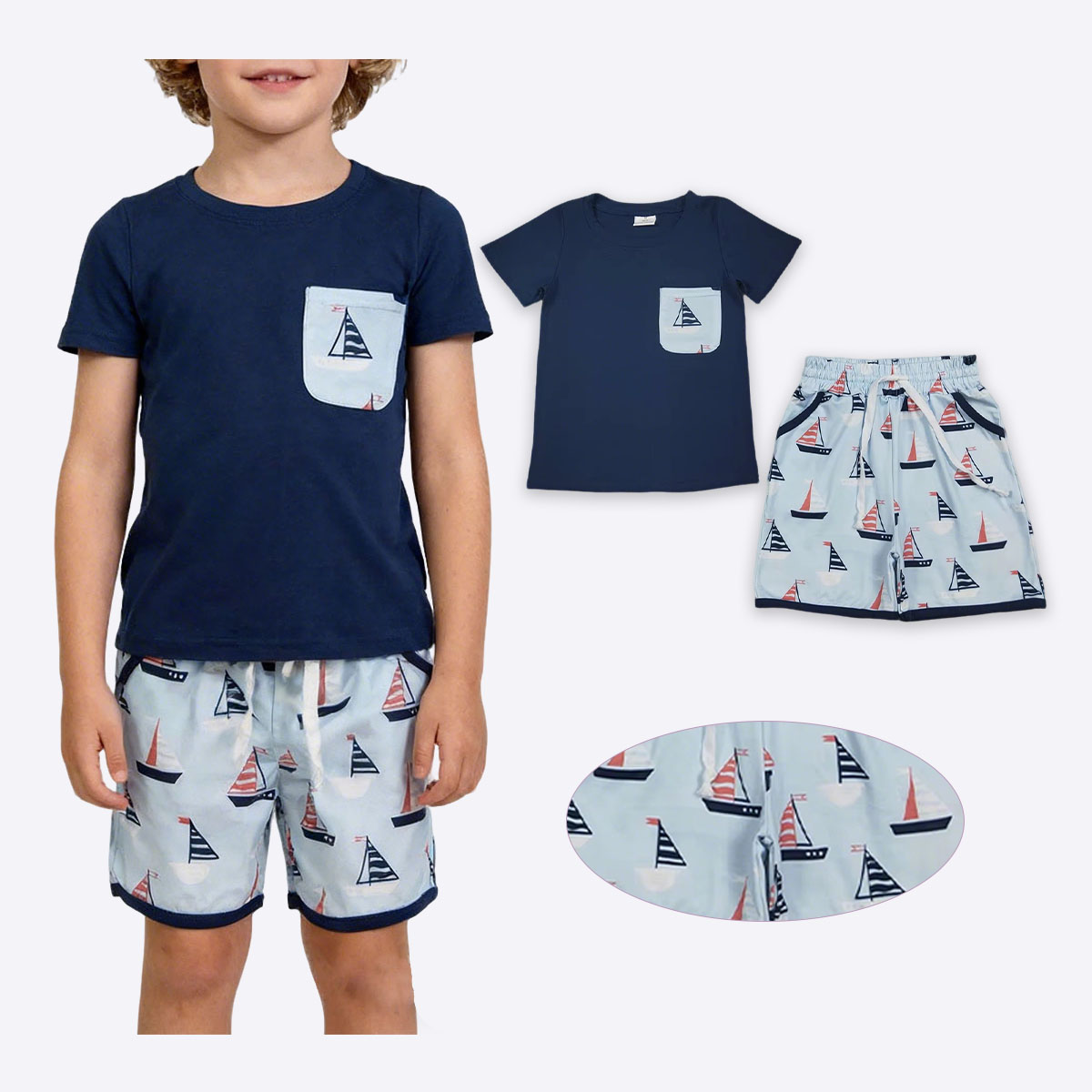 Baby Clothing Wholesale - Ensemble de vêtements confortables pour bébé