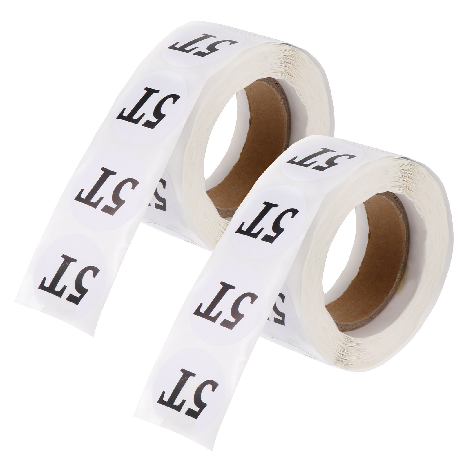 Baby Clothing Factory Shop - 2 rouleaux d'étiquettes autocollantes rondes pour