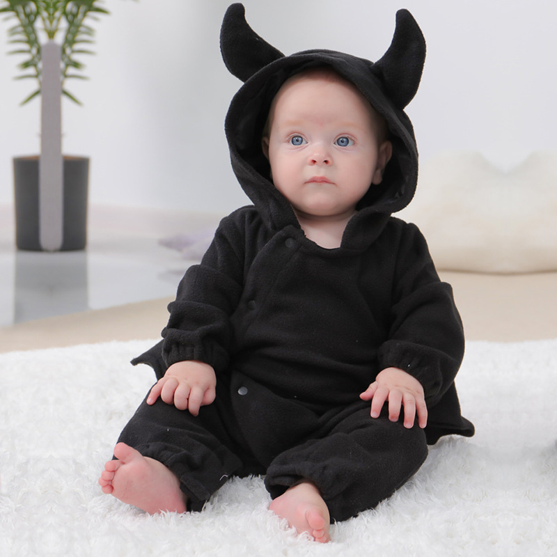 Baby Clothing Factory Shop - Chaud polaire bébé Halloween chauve-souris Vampire