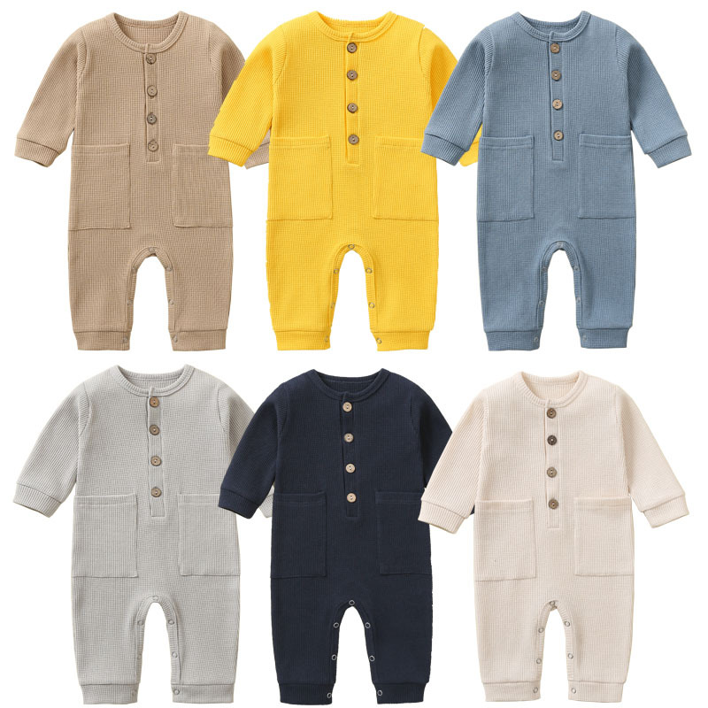 Baby Clothing Factory Shop - 100% coton gaufré une pièce acheter