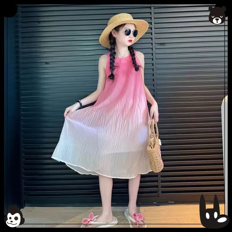 Baby Clothing Line - Robes de princesse sans manches pour