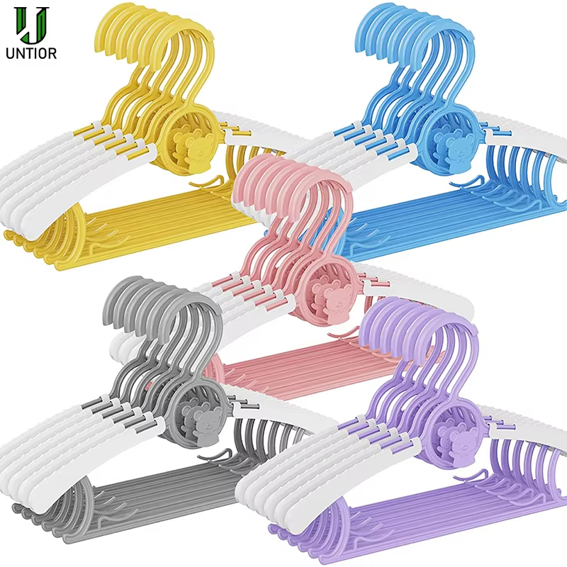 Baby Clothing Hangers - Paquet de 10 cintres antidérapants pour