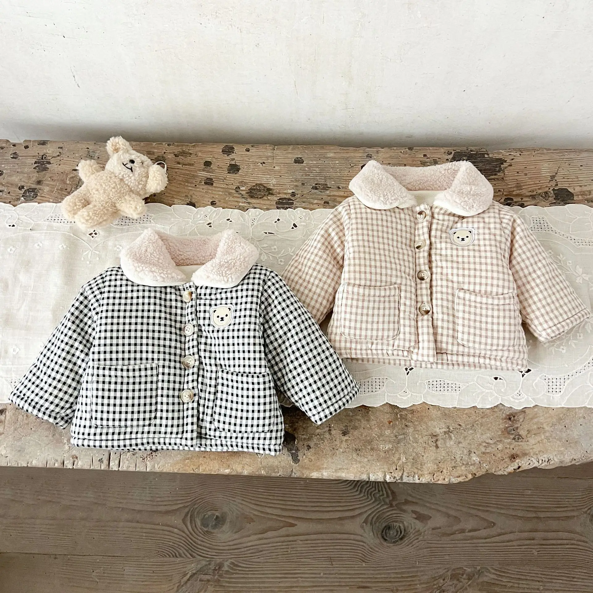 Baby Clothing Line - LILIGIRL hiver bébé fille vêtements Plaid