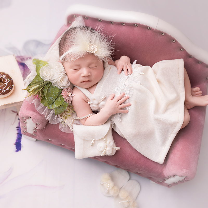 Nezha tenue nouveau-né photogr - Baby Clothing Sewing avis et prix