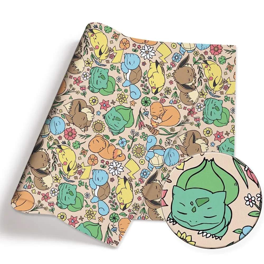 Tissu de dessin animé Pokemon, - Baby Clothing Sewing avis et prix