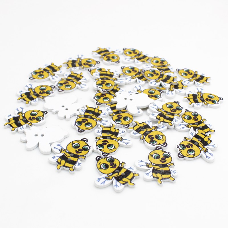 50 boutons en bois à motifs de - Baby Clothing Sewing avis et prix