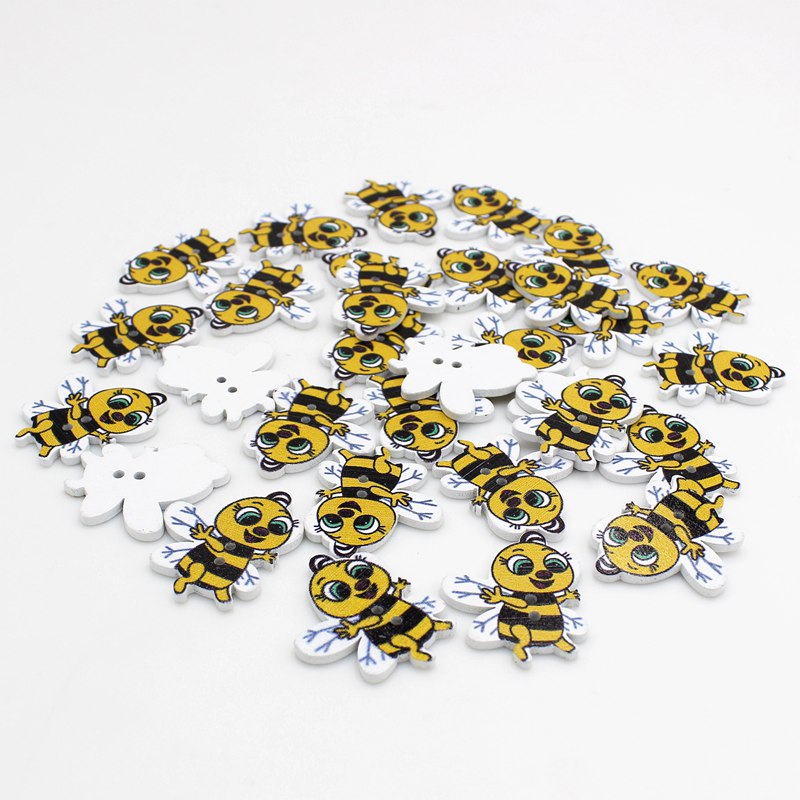 50 boutons en bois à motifs de - Baby Clothing Sewing avis et prix
