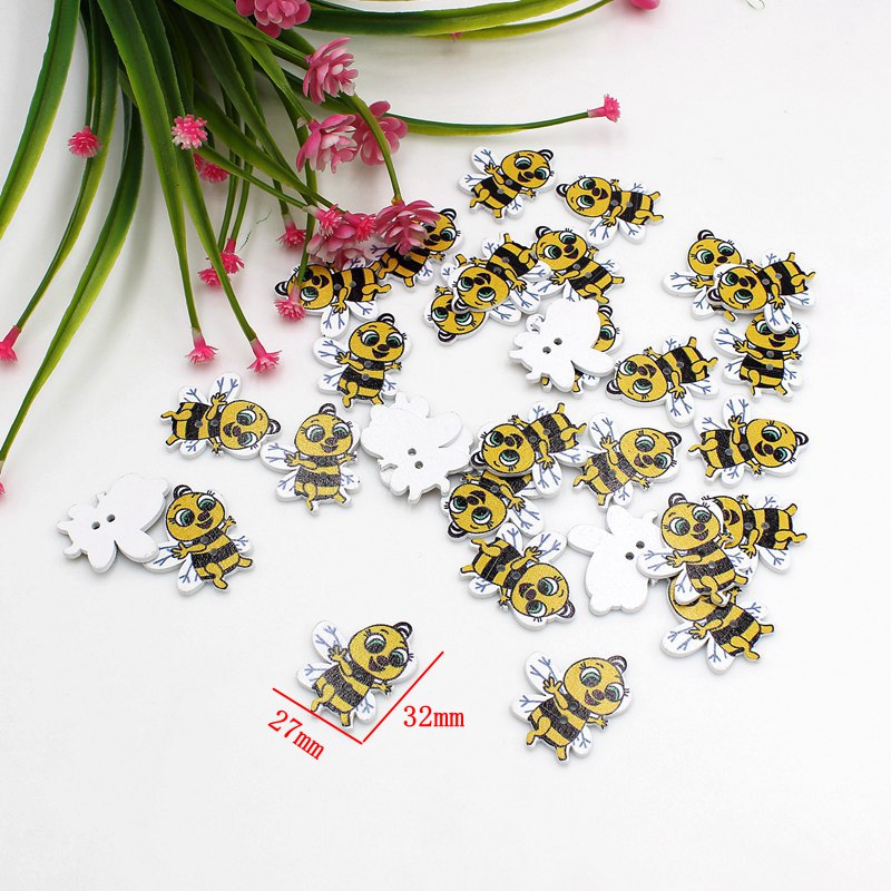 50 boutons en bois à motifs de - Baby Clothing Sewing avis et prix