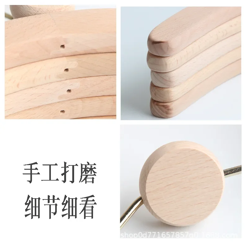 10 pièces cintre en bois massi - Baby Clothing Hangers avis et prix