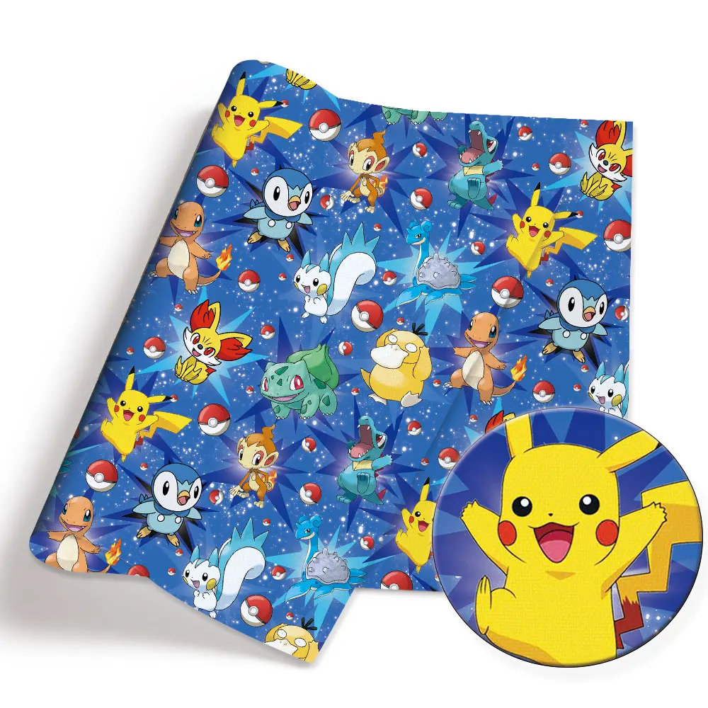 Tissu de dessin animé Pokemon  - Baby Clothing Sewing avis et prix