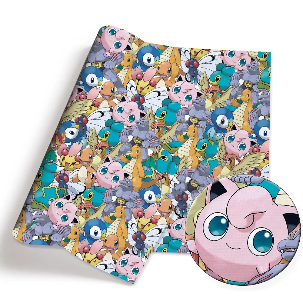 Tissu de dessin animé Pokemon  - Baby Clothing Sewing avis et prix