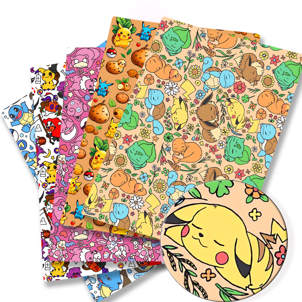Tissu de dessin animé Pokemon  - Baby Clothing Sewing avis et prix